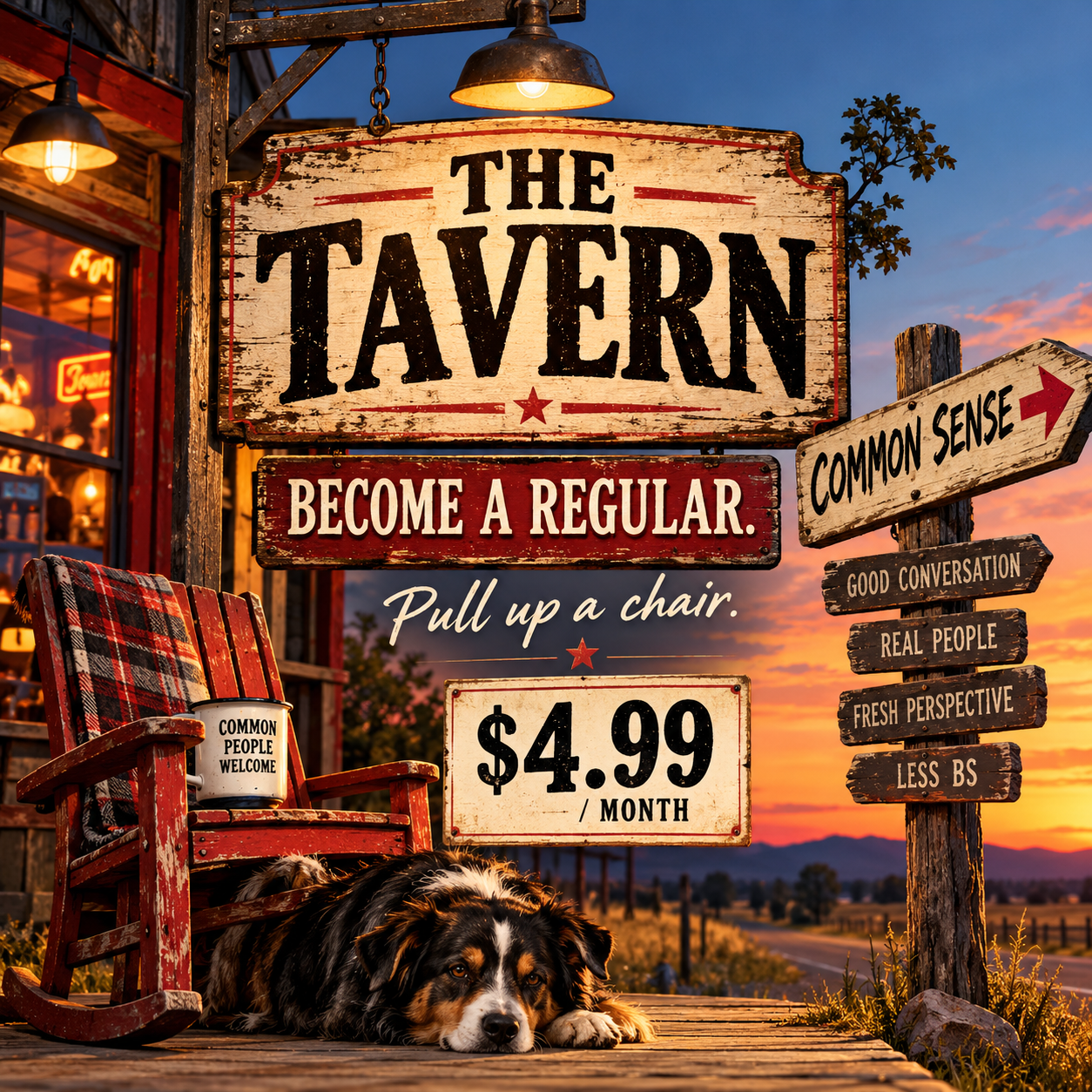 The Tavern — Monthly Membership